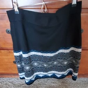 Aventura knit/wool skirt XL